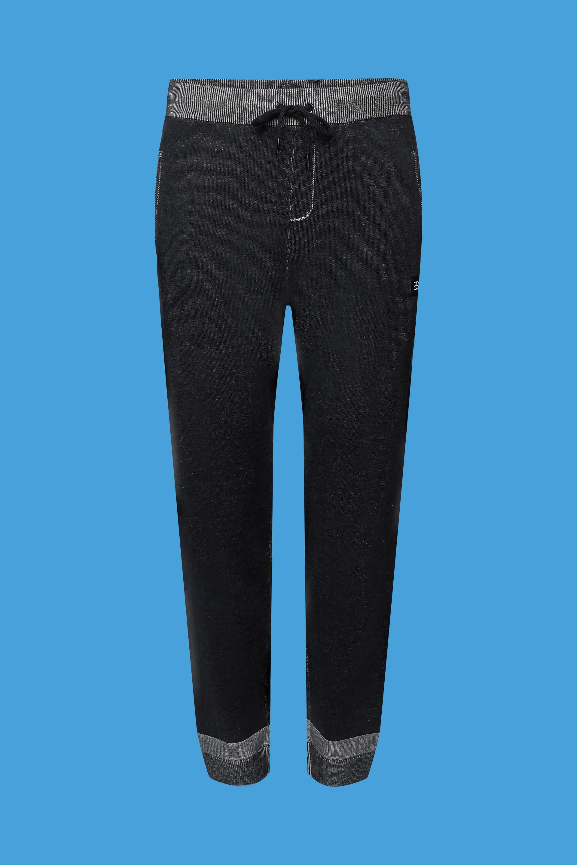 Pantalón deportivo de cintura alta con logo estampado