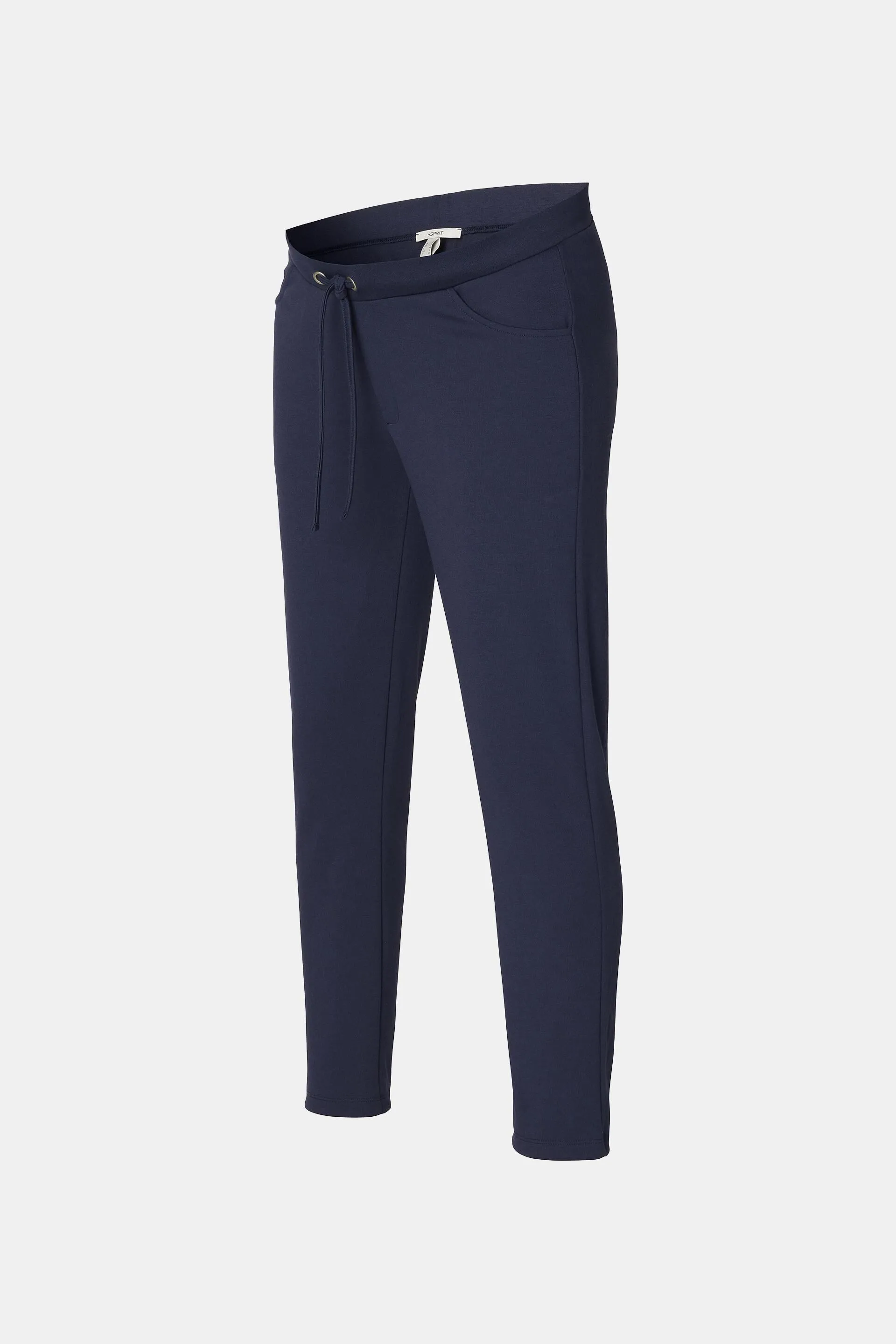 Pantalón estilo maternidad de felpa en tejido jersey