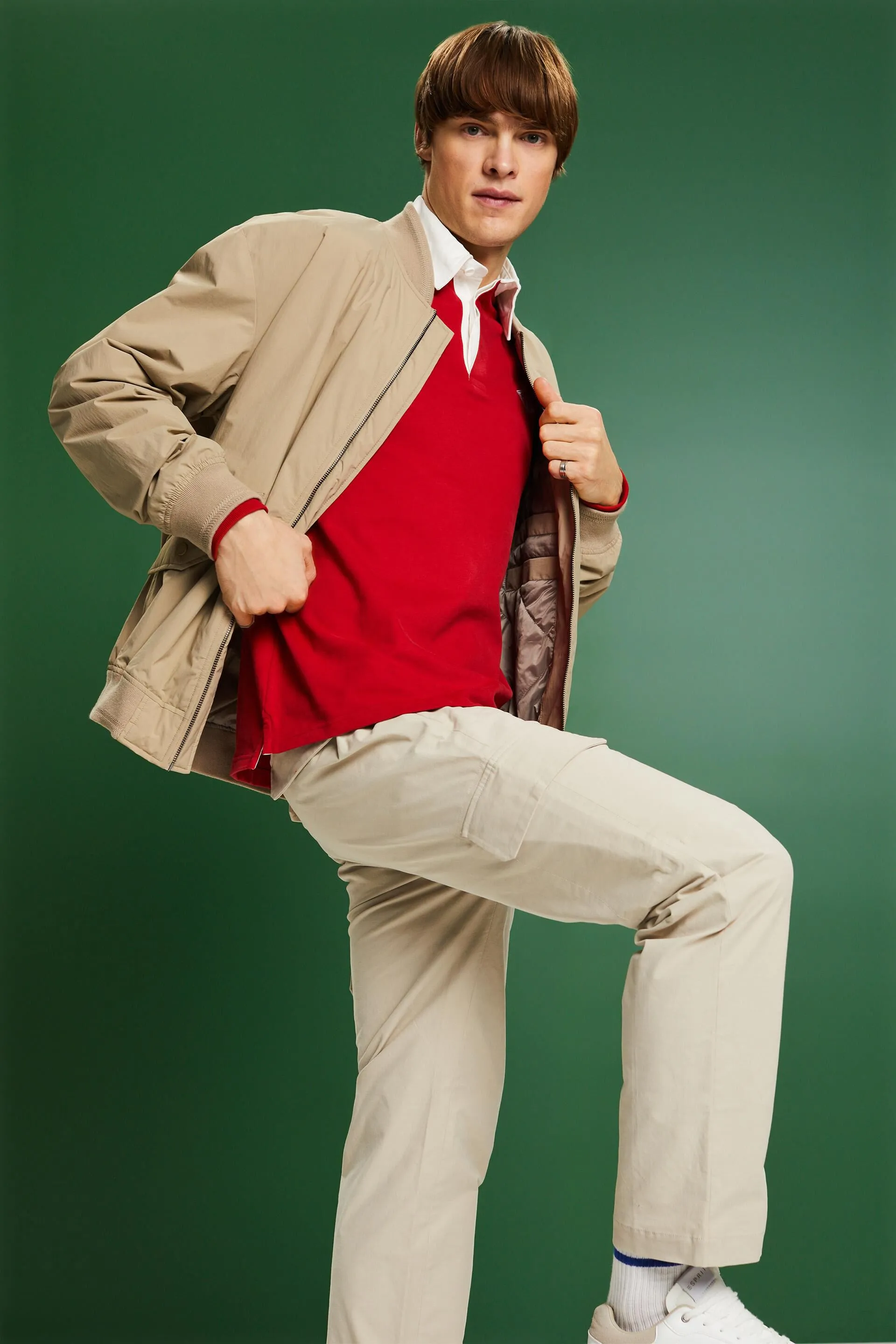 Pantalones cargo con perneras rectas