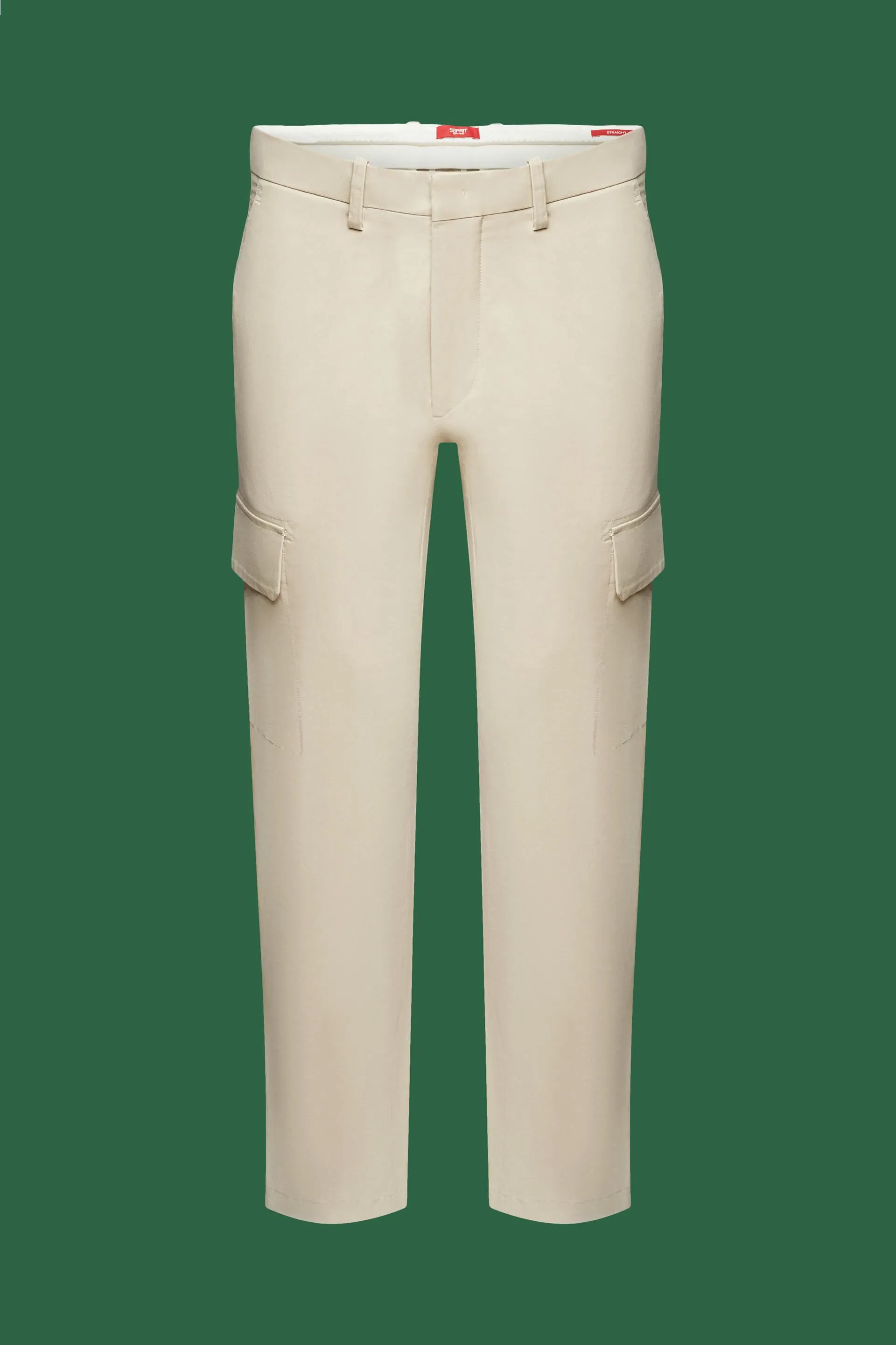Pantalones cargo con perneras rectas
