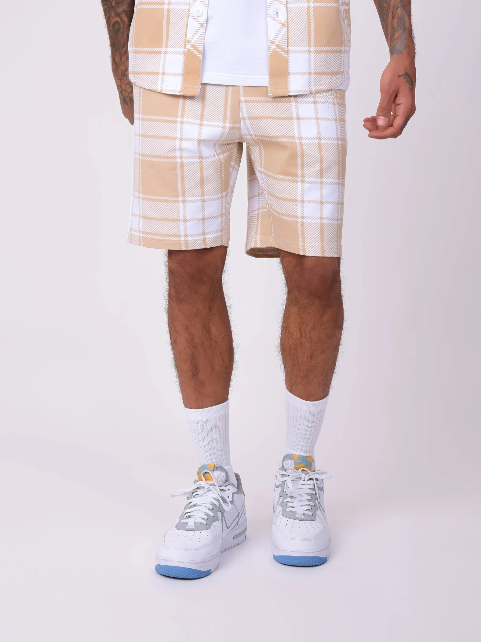 Pantalones cortos a cuadros