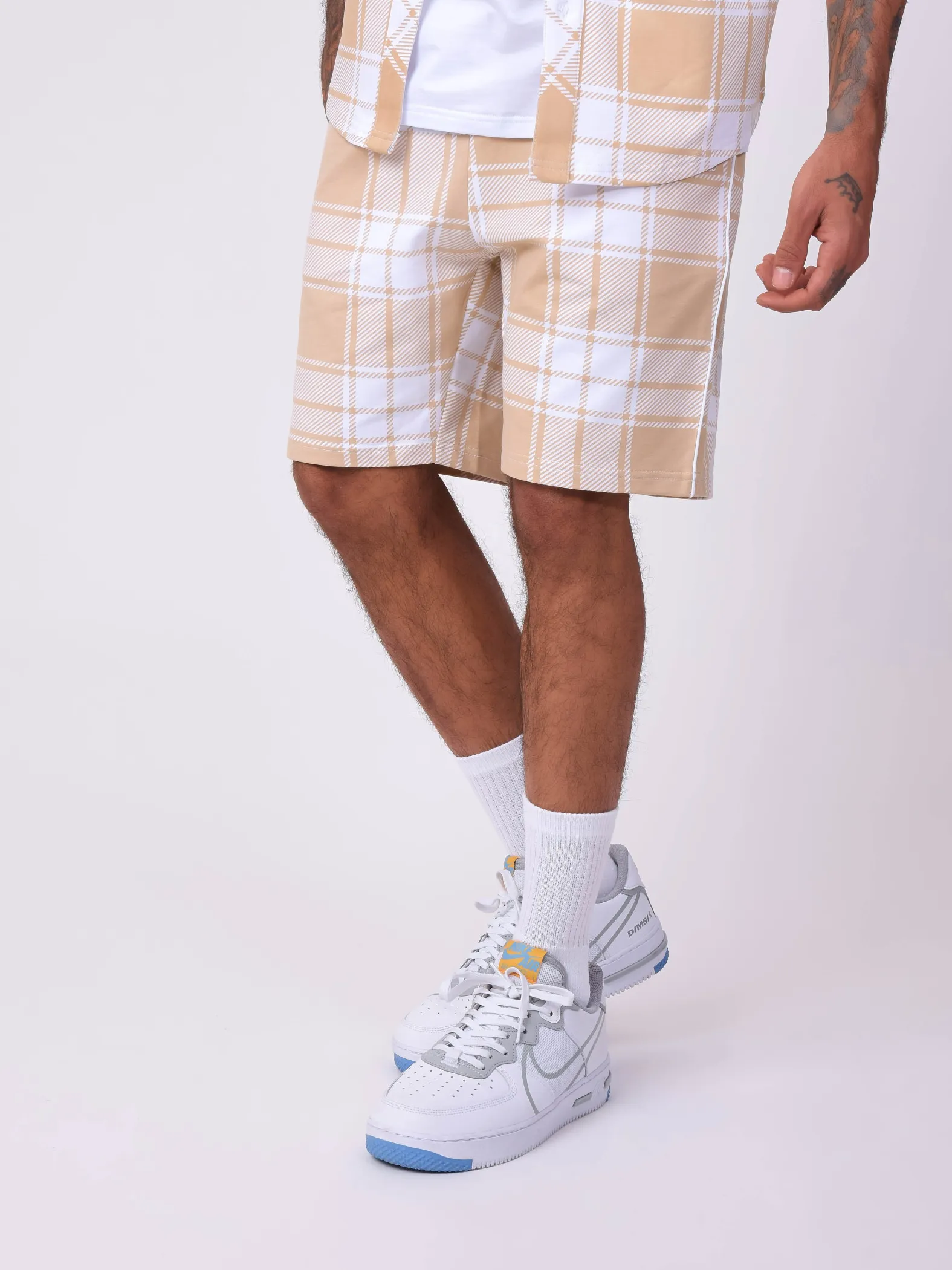 Pantalones cortos a cuadros