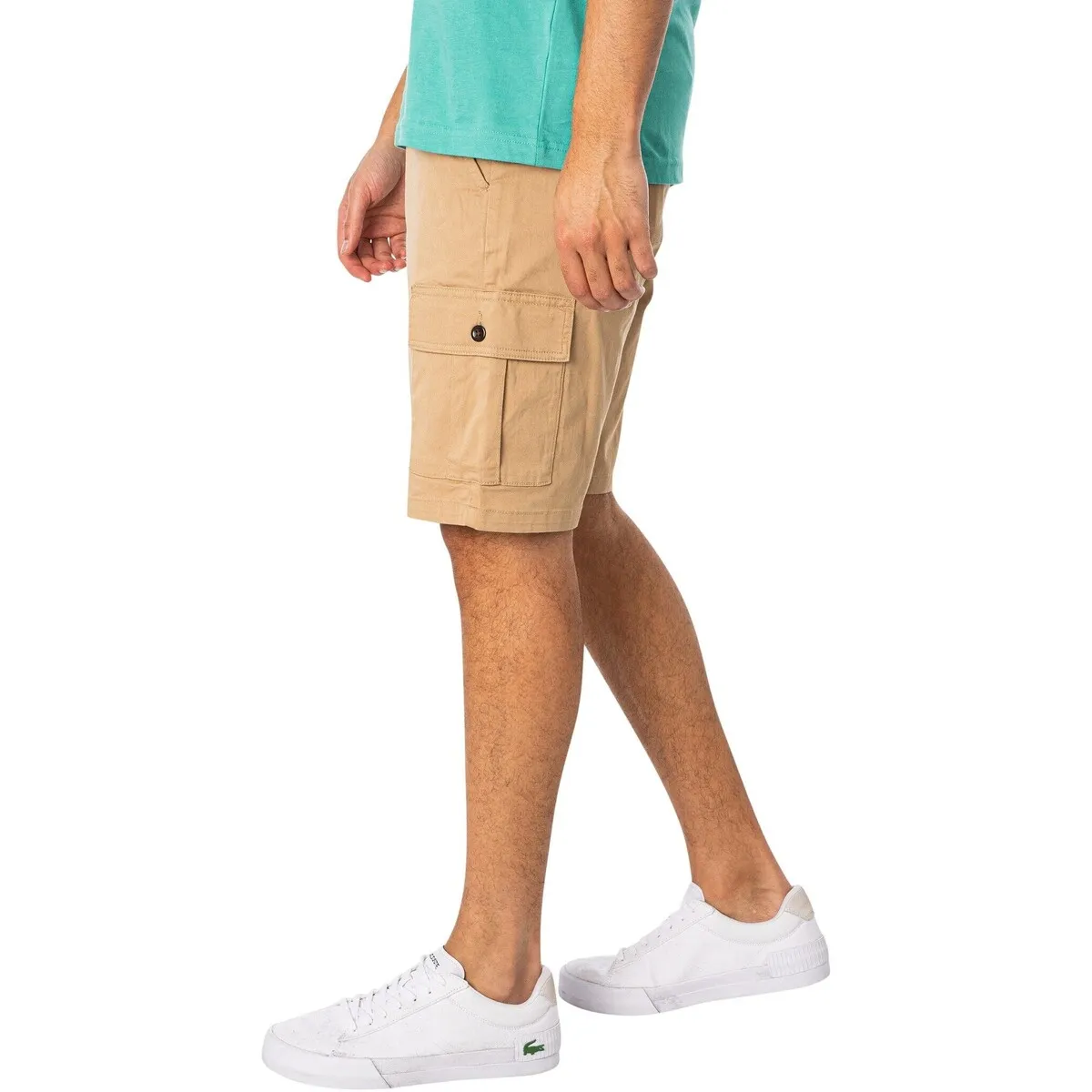 Pantalones Cortos Tipo Cargo Con Grúa