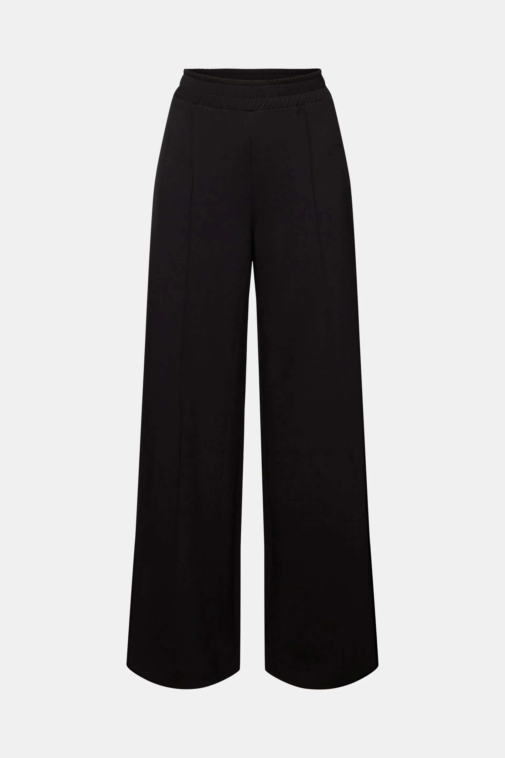 Pantalones de punto con pernera ancha