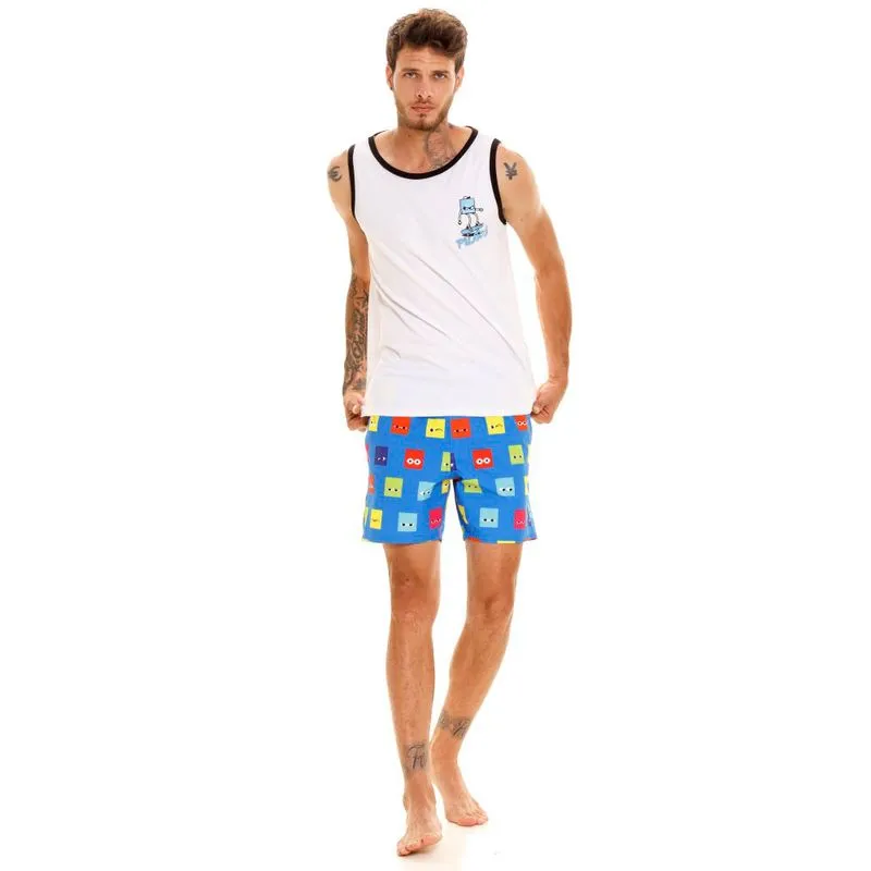 Pantaloneta Corta Para Hombre Beachwear Pilatos