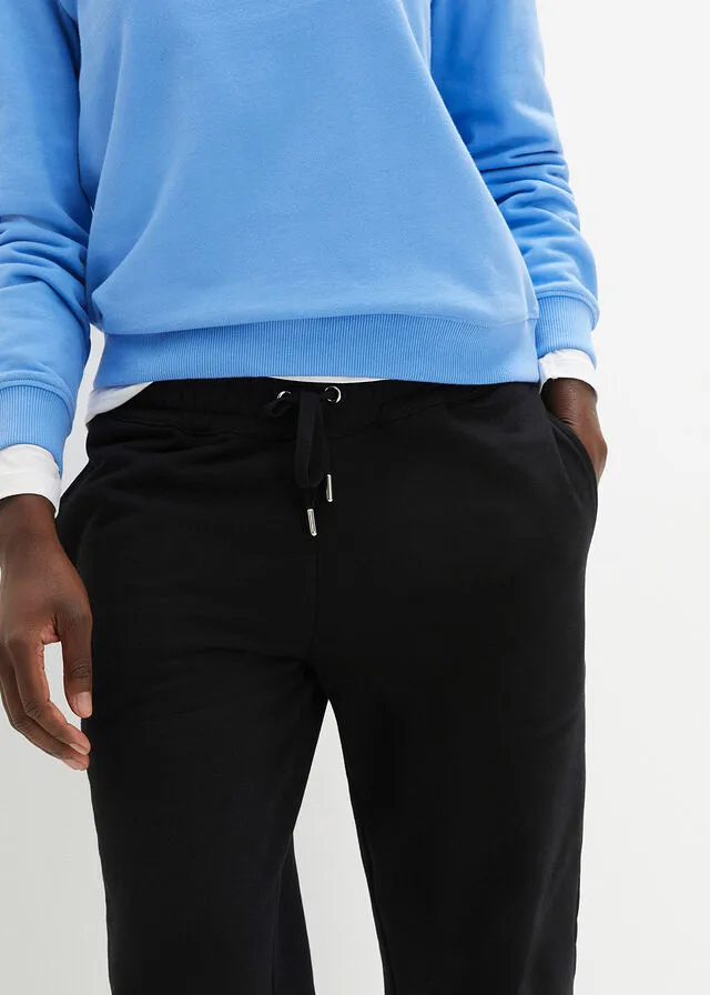 Pantalón de chándal Essential con corte ancho Negro