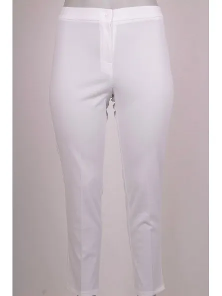 Pantalón liso corte skinny