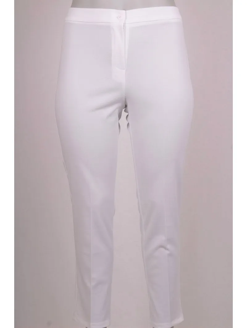 Pantalón liso corte skinny