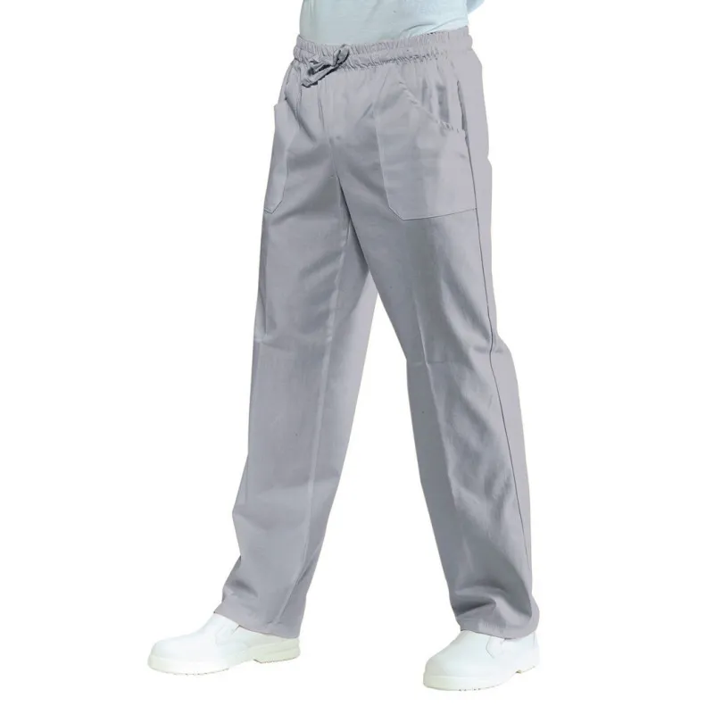 PANTALóN SANITARIO GRIS CLARO ISACCO  TALLA S OFERTA