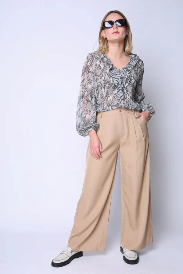 Pantalón Sastrero Dad Arena 379