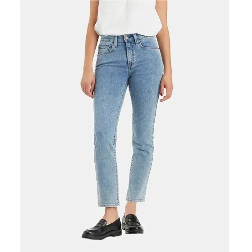 PANTALóN VAQUERO LEVIS 724 HIGHRISE STRAIGHT  AZUL CLARO W27L30