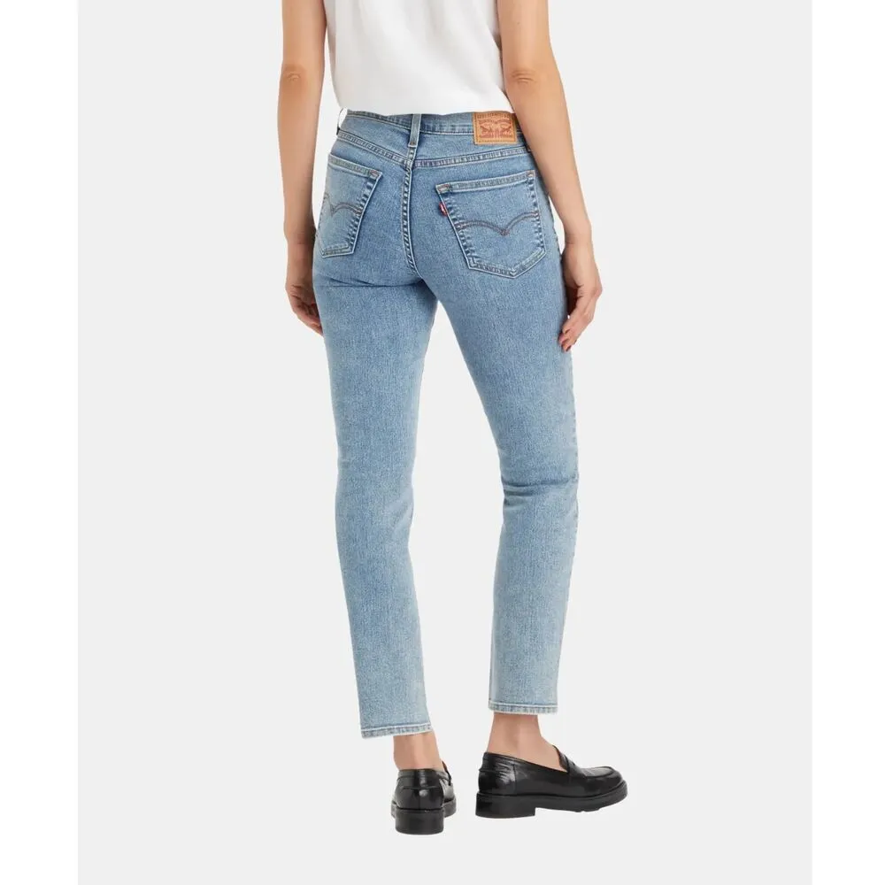 PANTALóN VAQUERO LEVIS 724 HIGHRISE STRAIGHT  AZUL CLARO W27L30