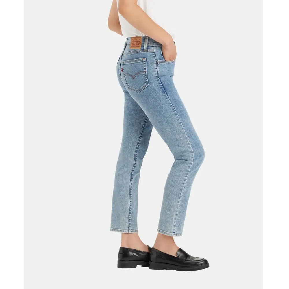 PANTALóN VAQUERO LEVIS 724 HIGHRISE STRAIGHT  AZUL CLARO W27L30