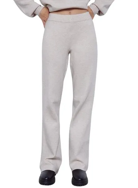 Pantalón Vila Violivinja Beige Para Mujer