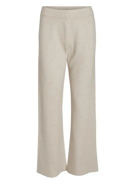Pantalón Vila Violivinja Beige Para Mujer
