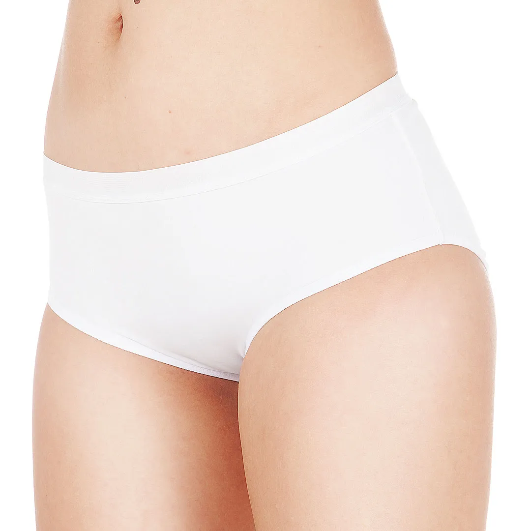 Panty tipo cheeky ribbed con transparencia