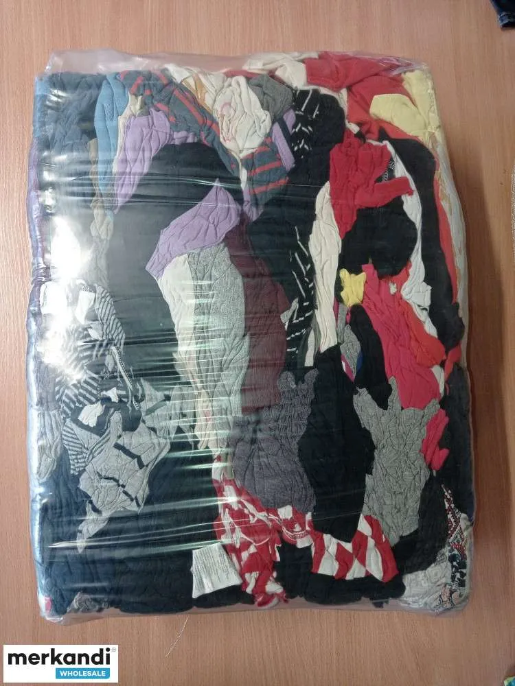 Paño De Limpieza De Algodón De Color Corte 10kg Para Máquinas Y Talleres