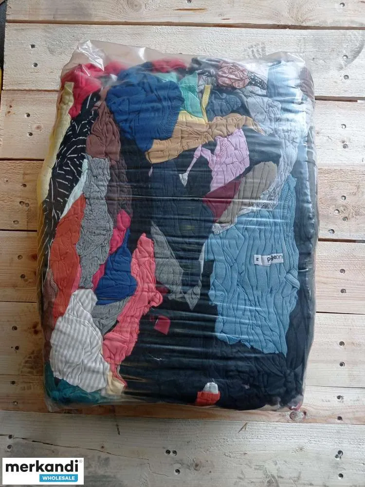 Paño De Limpieza De Algodón De Color Corte 10kg Para Máquinas Y Talleres