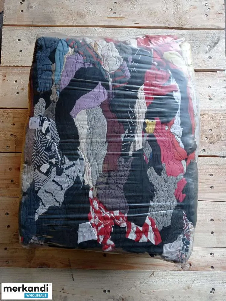 Paño De Limpieza De Algodón De Color Corte 10kg Para Máquinas Y Talleres