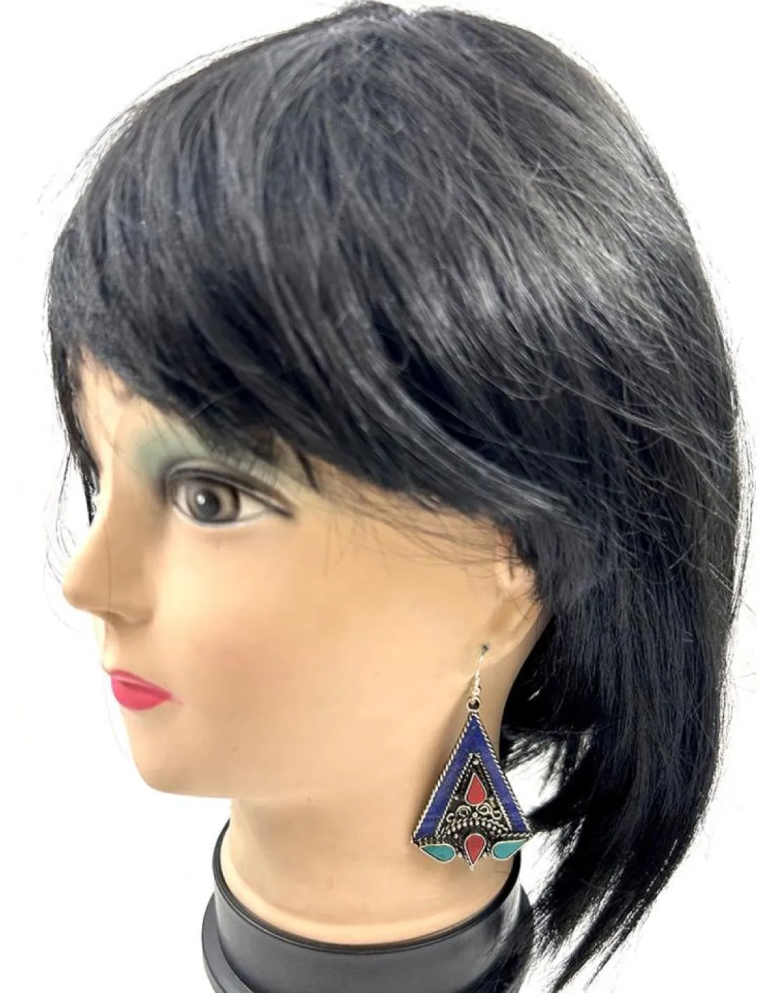 PENDIENTES MUJER PLATEADOS LARGOS LOOK IBICENCO Y BOHEMIO