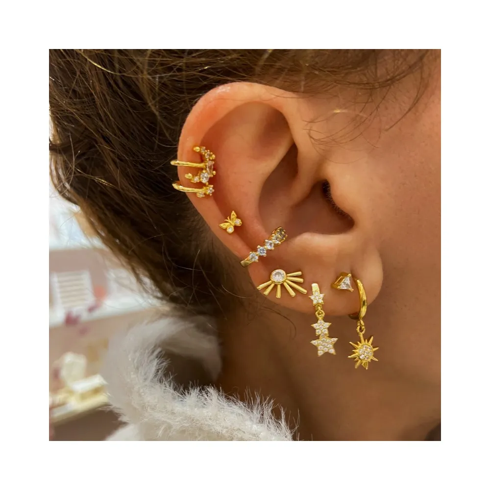 Piercing Bolboreta Circonitas Oro