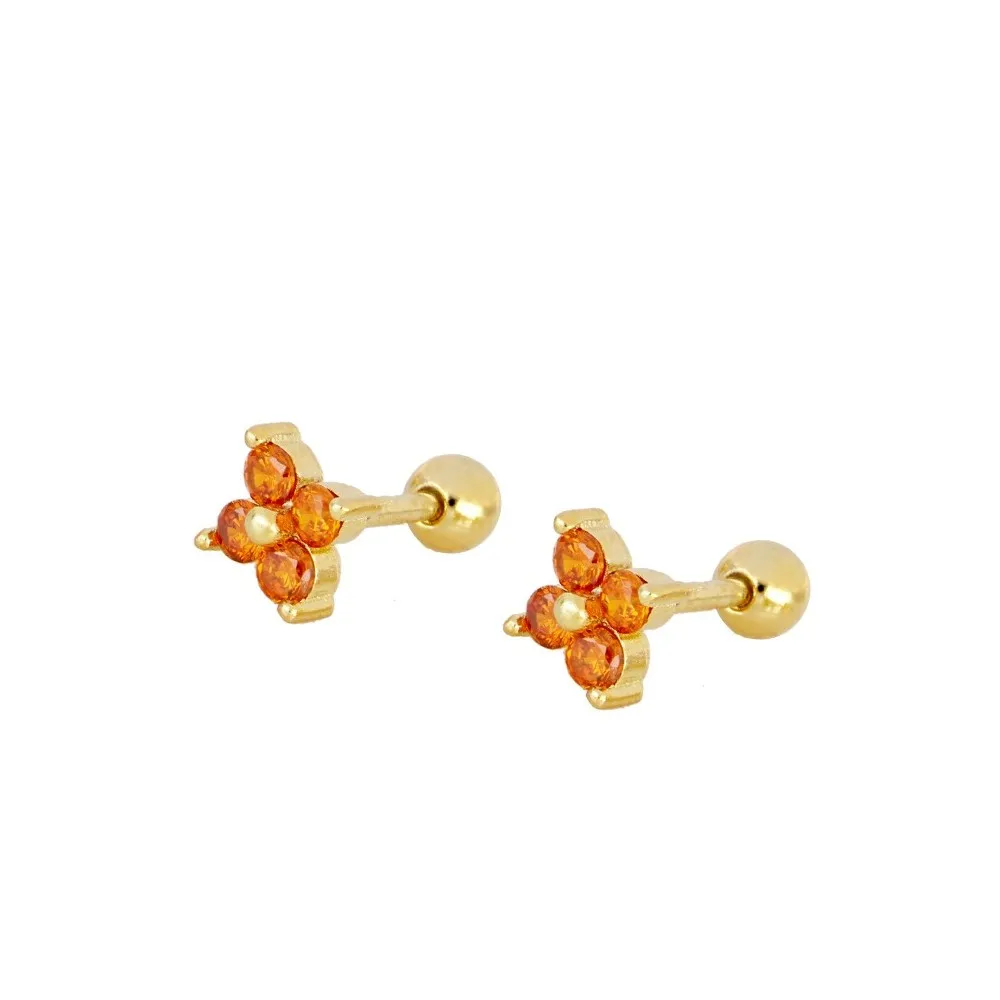 Piercing Make Naranja Oro