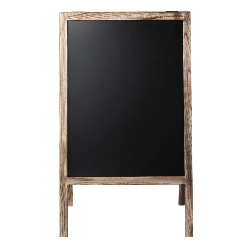 Pizarra de madera publicitaria plegable Leward
