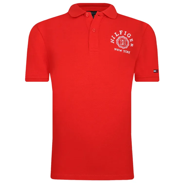 POLO DE CORTE REGULAR CON MONOTIPO NIÑO TOMMY HILFIGER