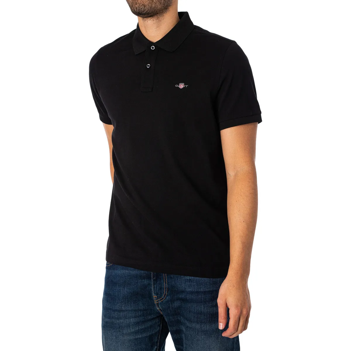 Polo De Piqué Con Escudo Regular