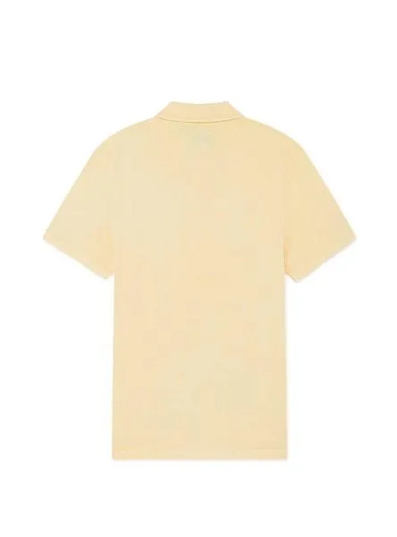 polo hackett dyed amarillo para hombre