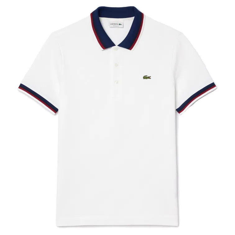 POLO REGULAR FIT CON CUELLO A CONTRASTE HOMBRE LACOSTE