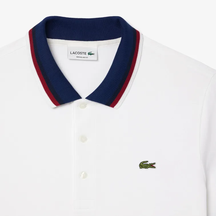 POLO REGULAR FIT CON CUELLO A CONTRASTE HOMBRE LACOSTE