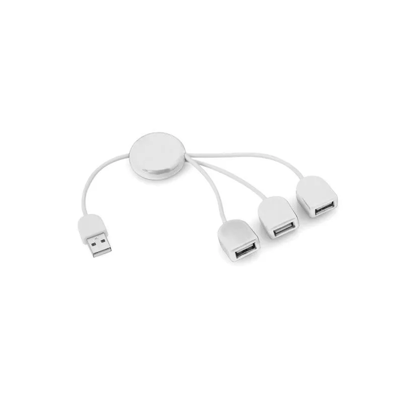 Puerto USB publicitario 2.0 con 3 puertos Pod