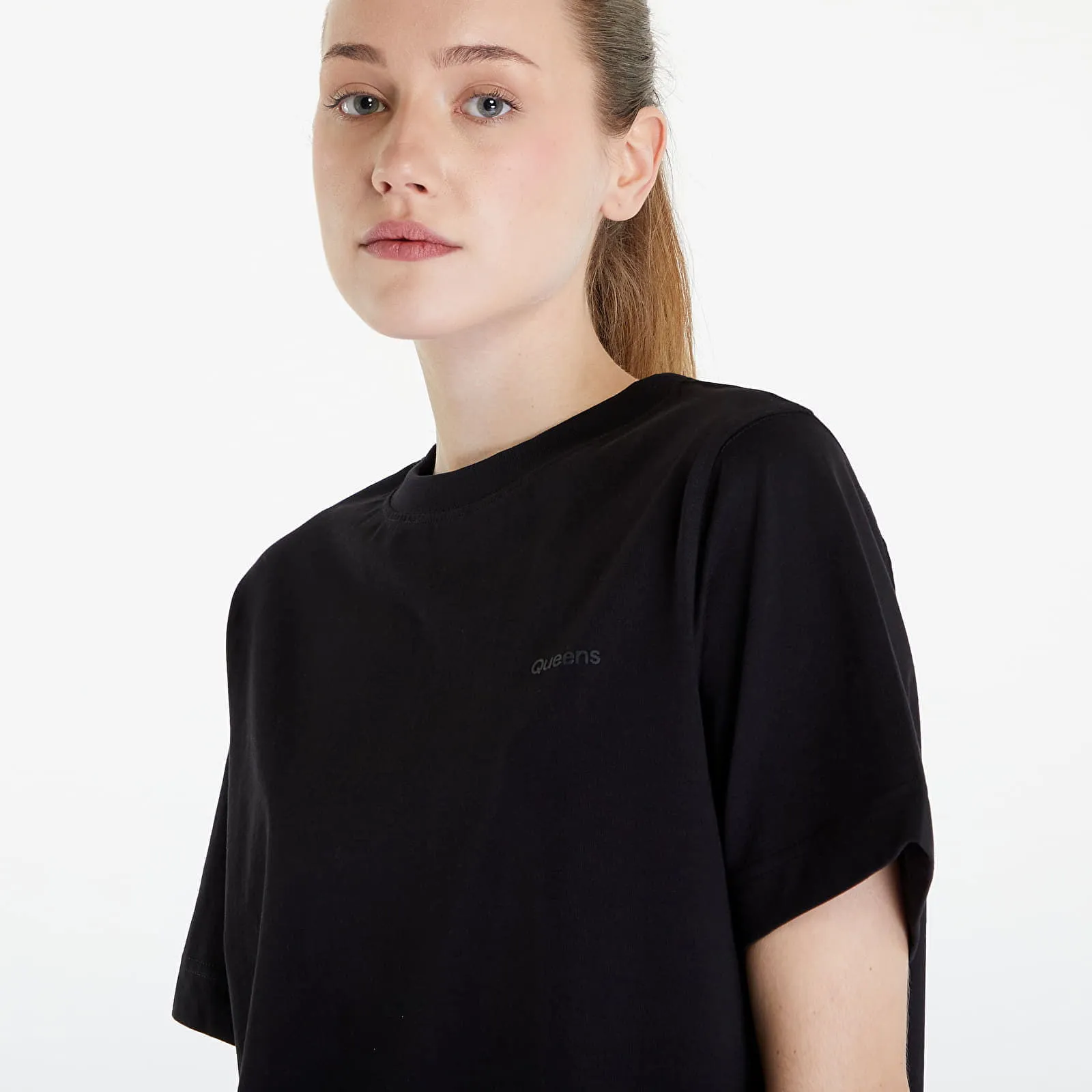 QUEENS ESSENTIAL TSHIRT WITH TONAL PRINT 3PACK MULTICOLOUR