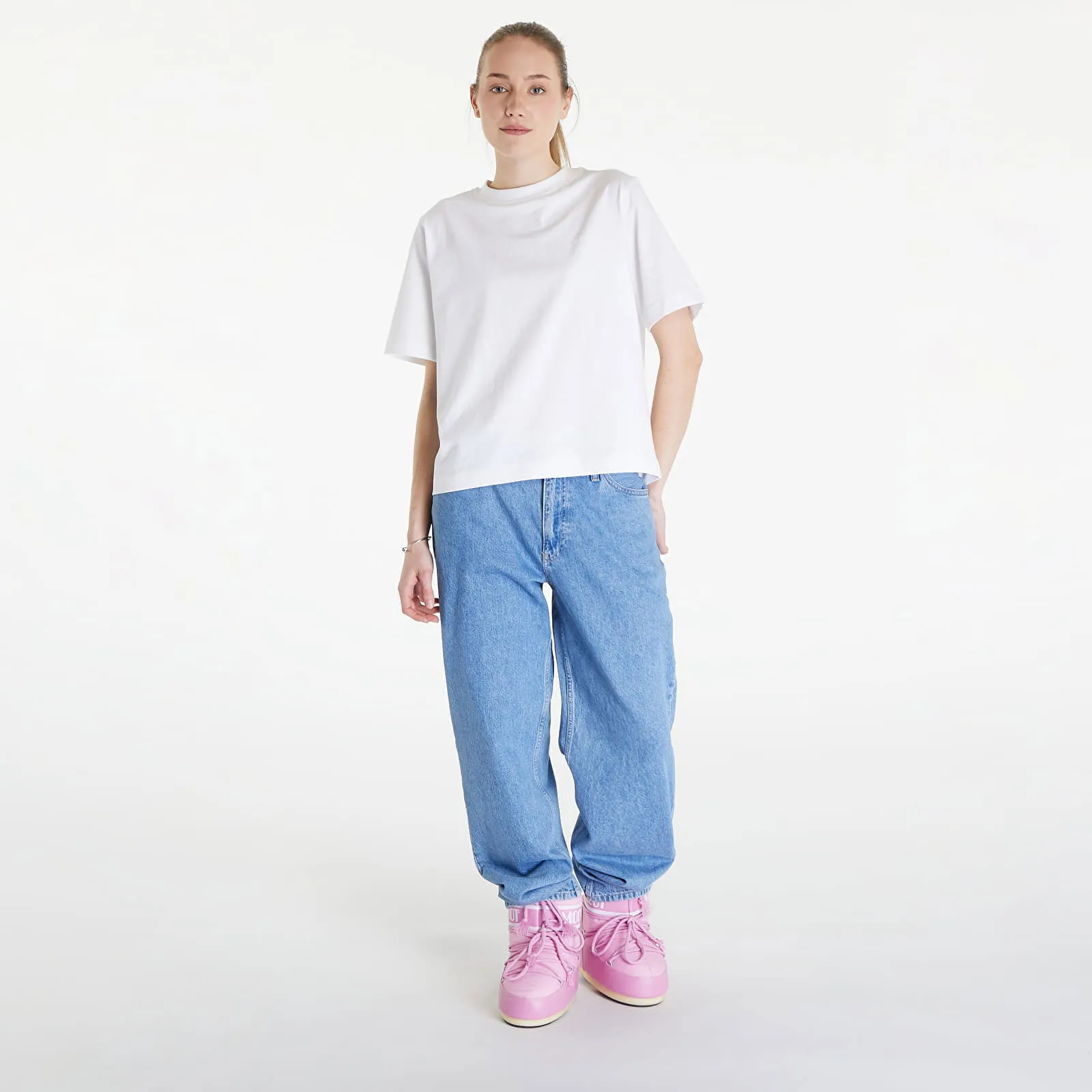 QUEENS ESSENTIAL TSHIRT WITH TONAL PRINT 3PACK MULTICOLOUR
