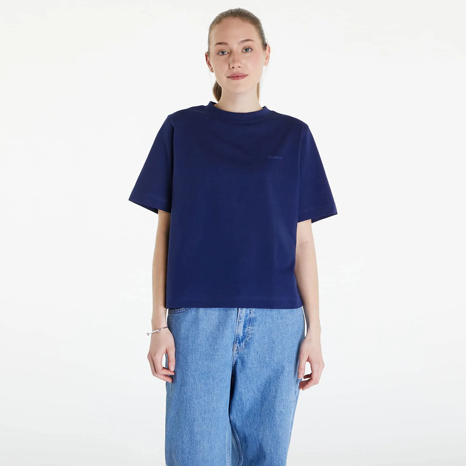 QUEENS ESSENTIAL TSHIRT WITH TONAL PRINT 3PACK MULTICOLOUR