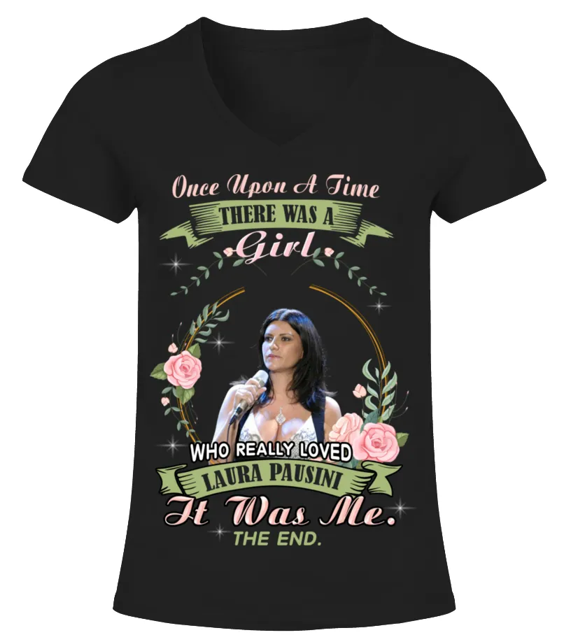 REALLY LOVED LAURA PAUSINI Camiseta cuello pico Mujer