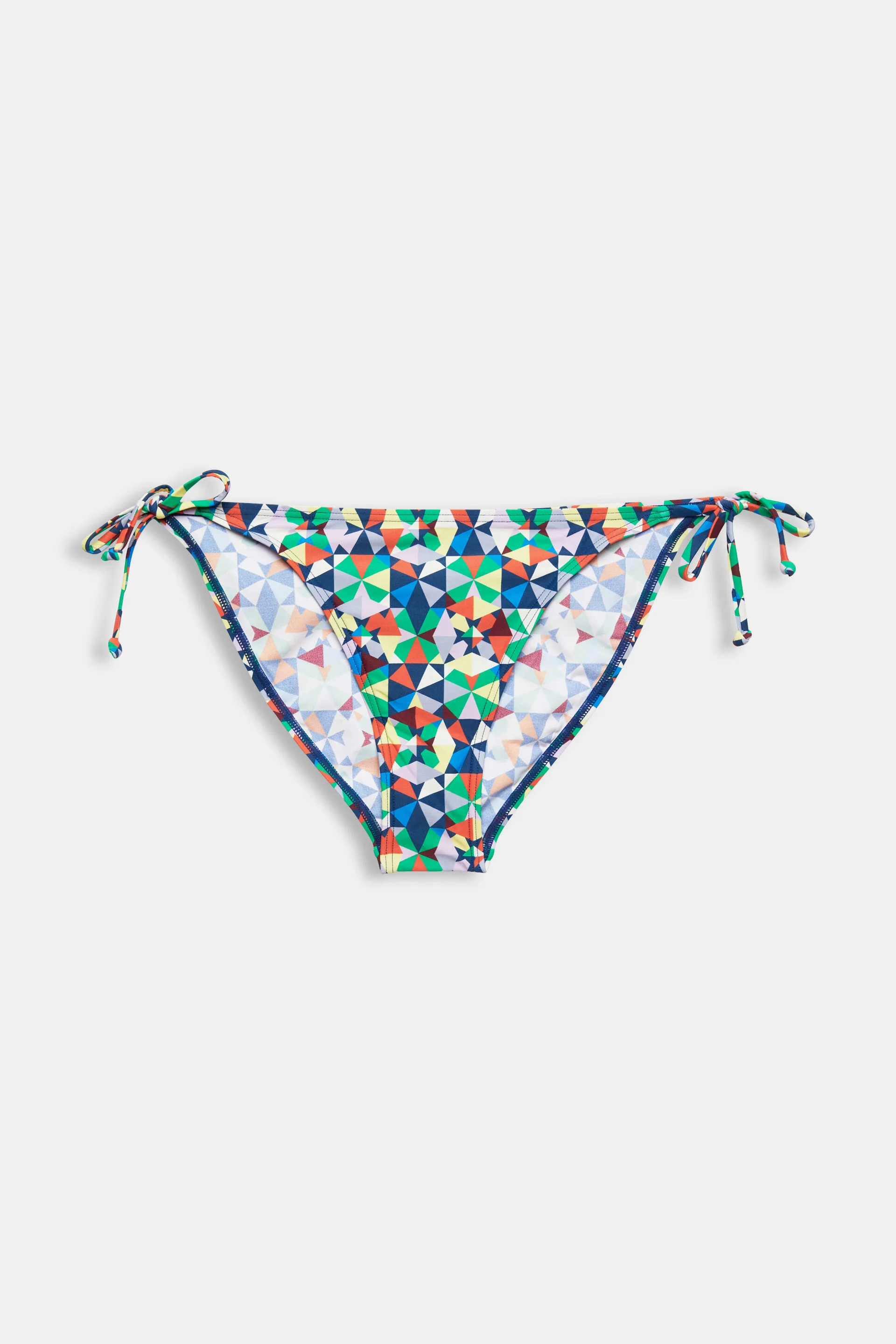 Reciclada: braguita de bikini con lazadas a los lados