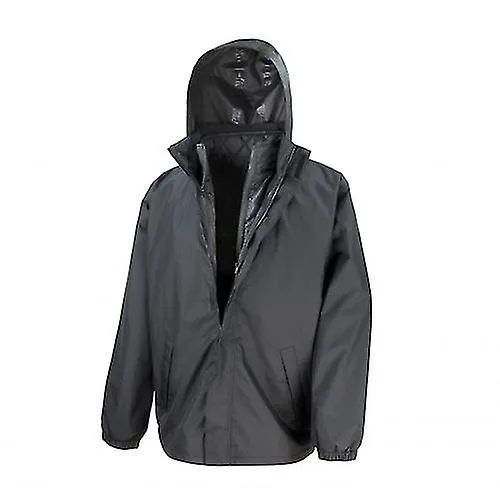Resultado base para hombre 3 en 1 chaqueta con chaqueta chaleco acolchado
