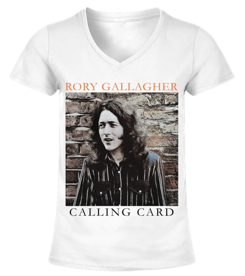 Rory Gallagher WT (2) Camiseta cuello pico Mujer