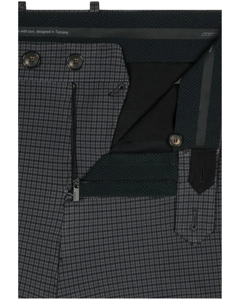 RRD ROBERTO RICCI DESIGNS  PANTALóN CHINO DANDY ESTAMPADO PATA DE GALLO