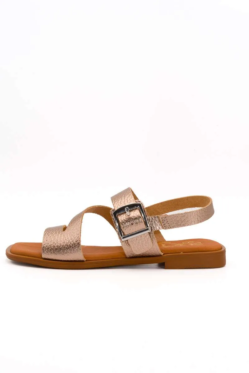 Sandalia color Champagne de Oh! My Sandals