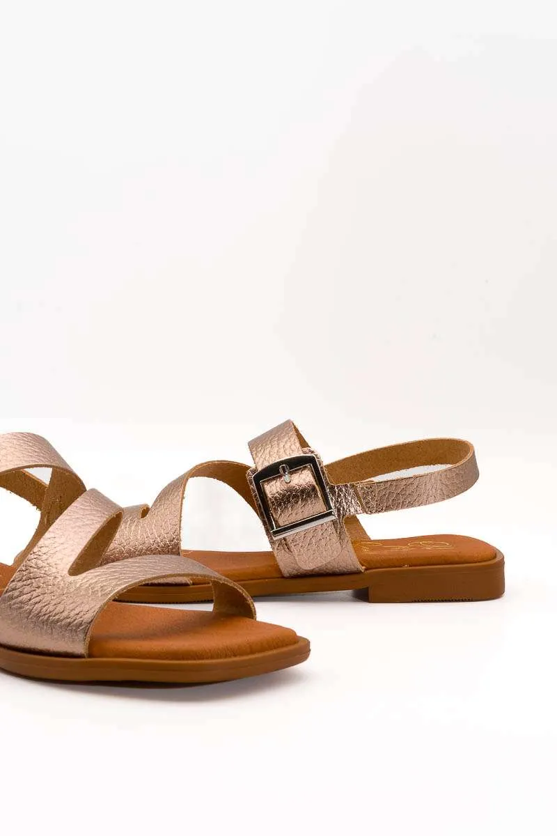 Sandalia color Champagne de Oh! My Sandals