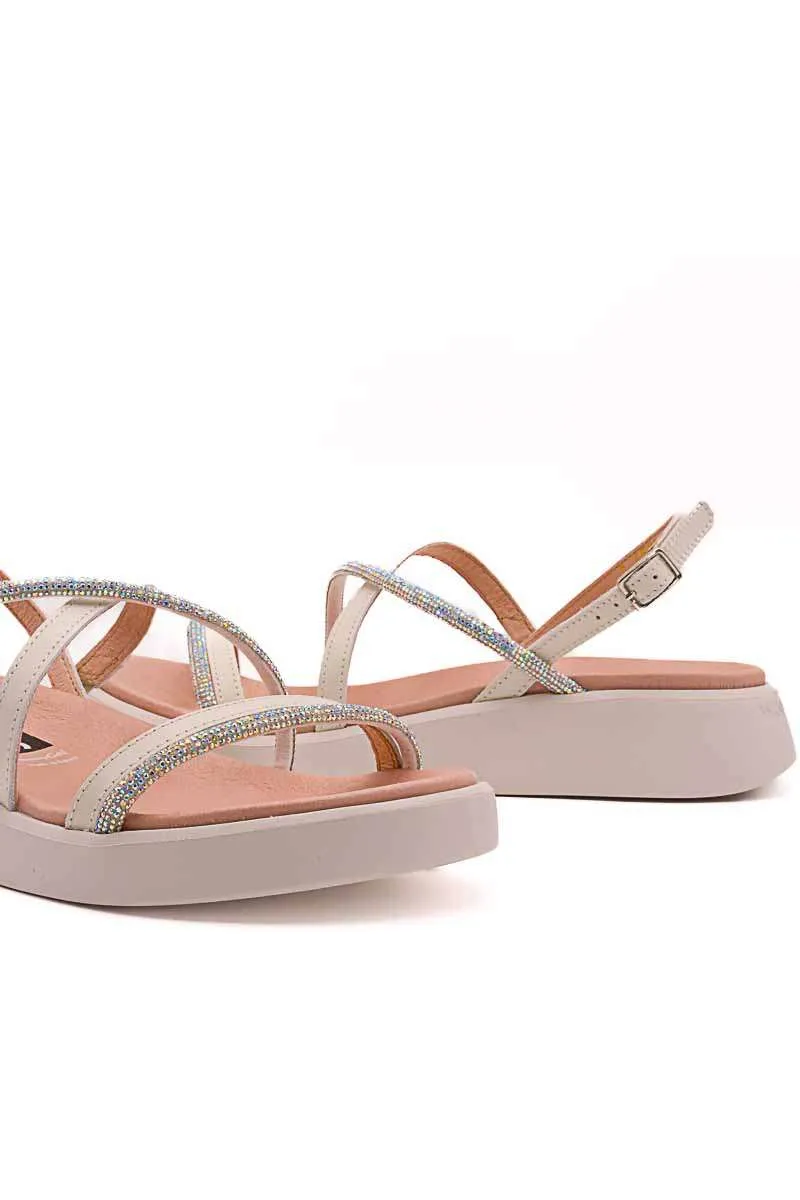 Sandalia color hielo de Wonders