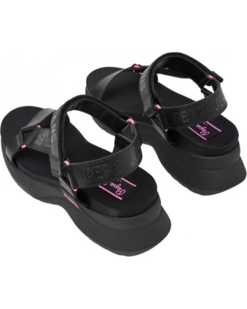 Sandalias de Mujer PEPE JEANS SANDALIAS TREK VENUS ACE NEGRO