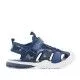 sandalias QUETS! azules con dibujo militar