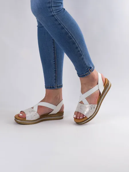 sandalias tango 1538 blancas para mujer