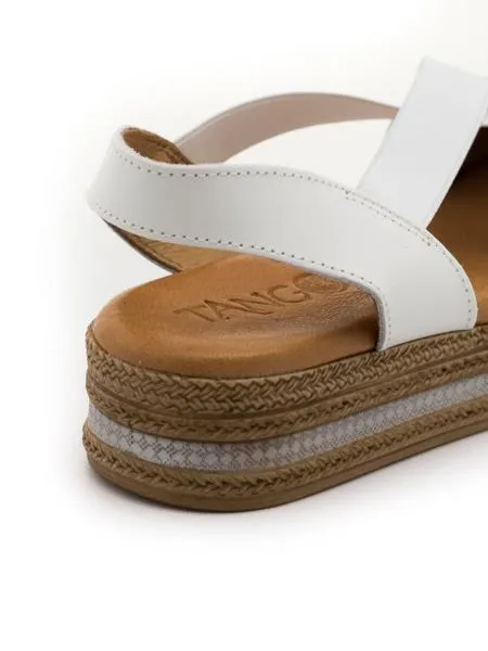 sandalias tango 1538 blancas para mujer