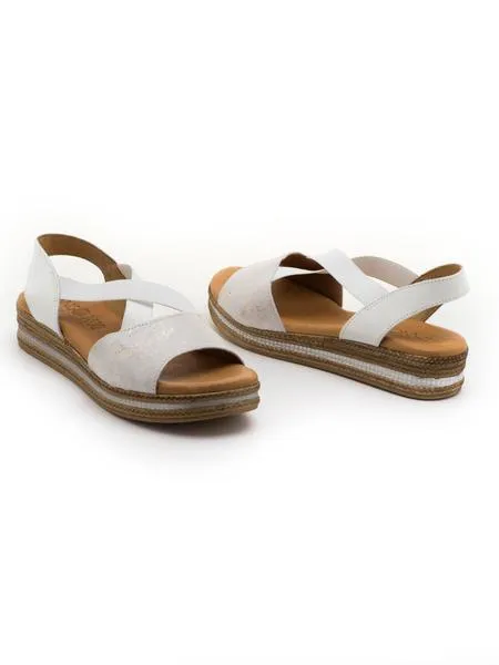 sandalias tango 1538 blancas para mujer