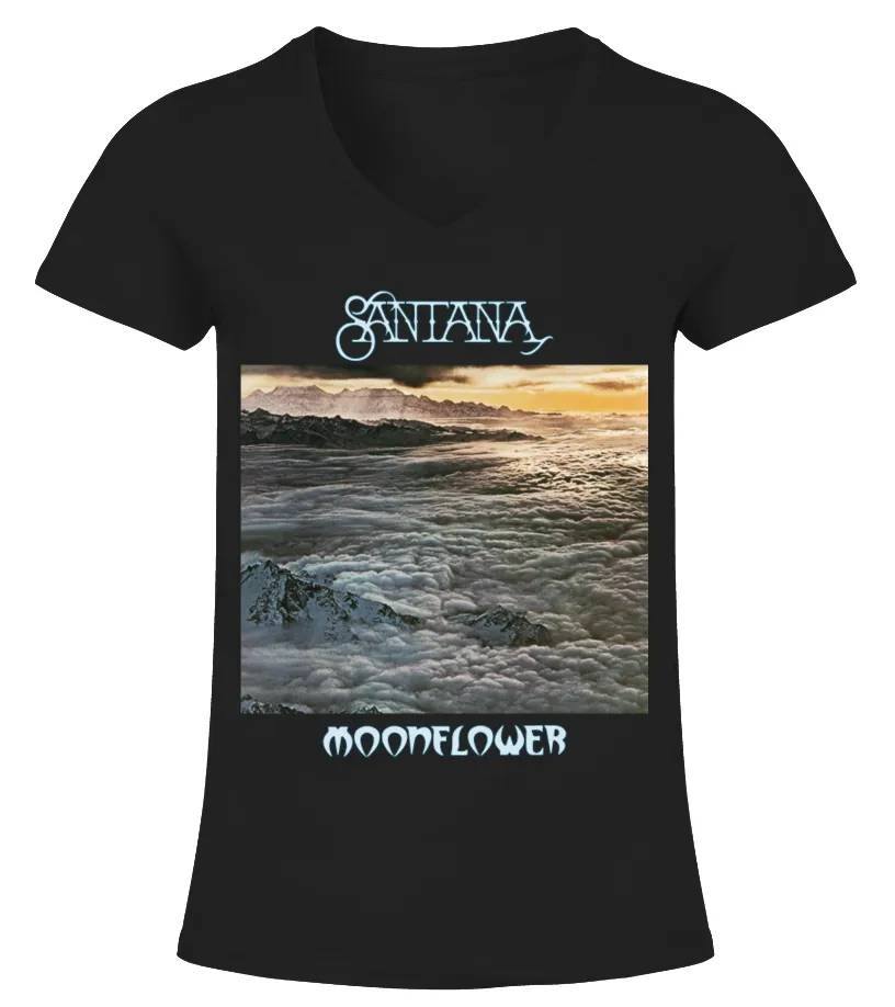 Santana BK (6) Camiseta cuello pico Mujer